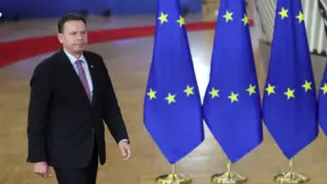 Le PM espère que l'UE parviendra à débloquer un prêt de 90 milliards à Kyiv.