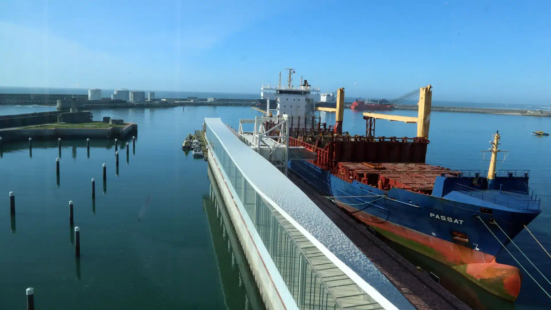 Le volume de marchandises traité par les ports nationaux a diminué de 9,7 % en 2025.