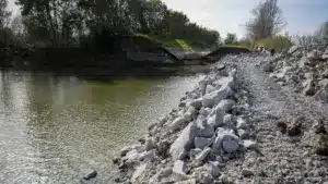 Les coopératives alertent pour une réparation urgente du canal du Mondego.
