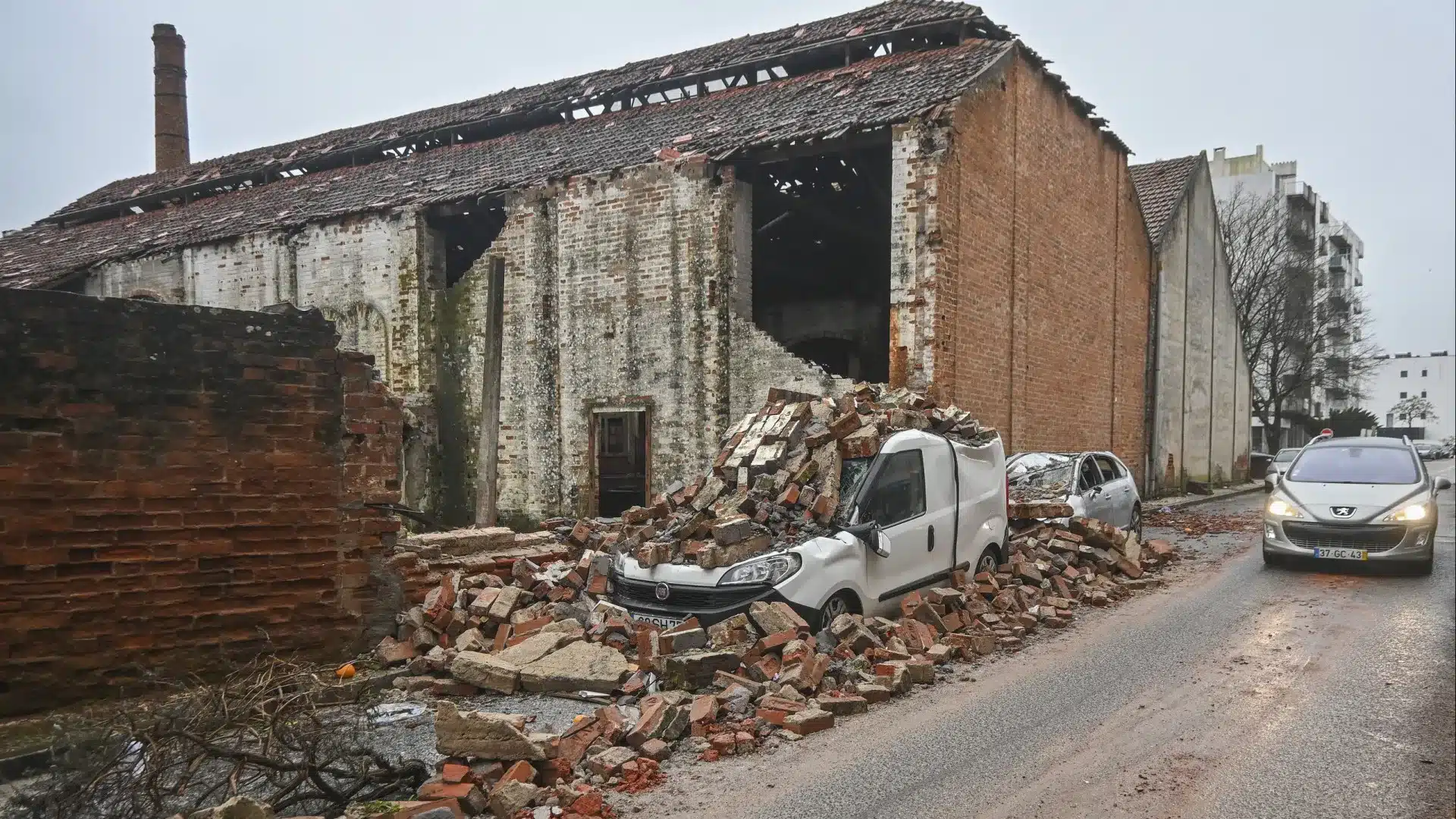 Marinha Grande élève les pertes à 143 millions en raison du mauvais temps.