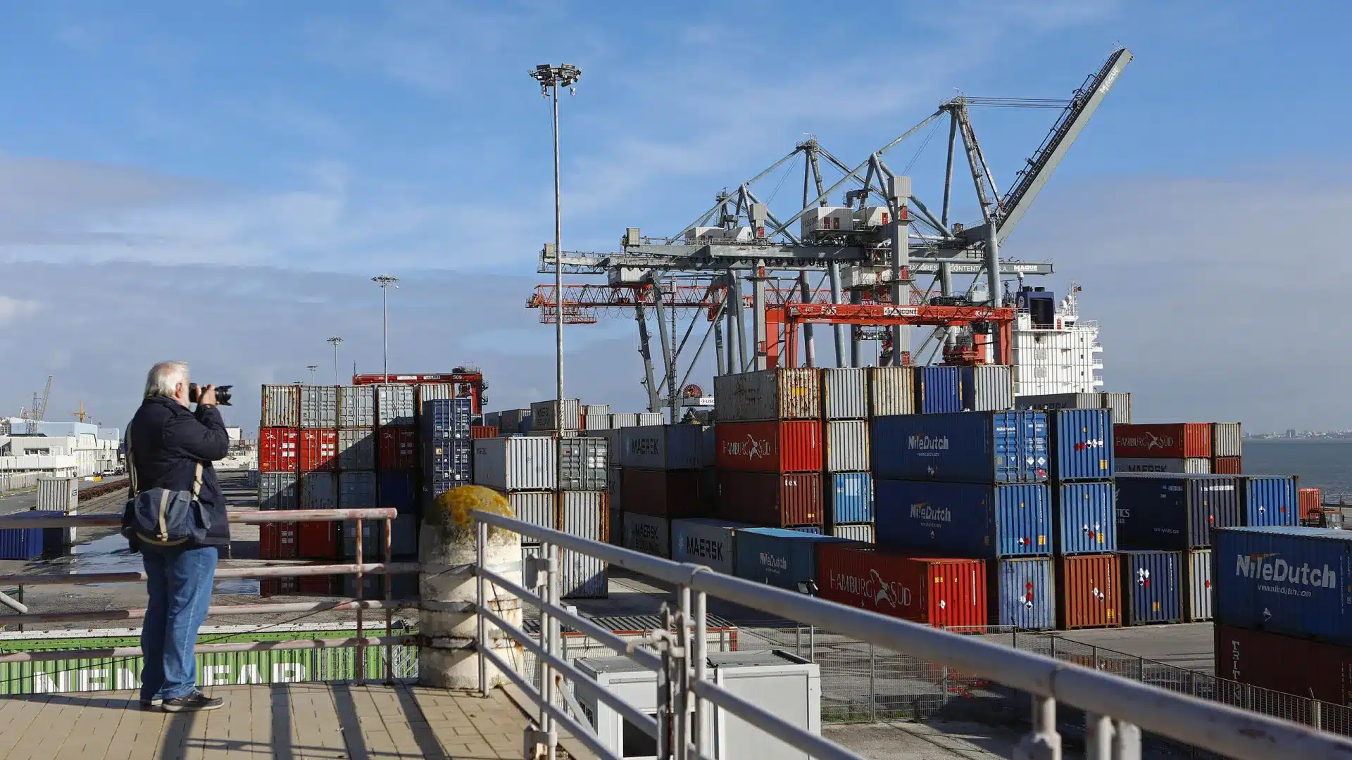 Port de Lisbonne avec investissement pour l'infrastructure technologique