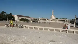 Système de vidéosurveillance à Fátima rénové et avec une caméra supplémentaire.