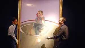Tableau de Francis Bacon en tête de la vente aux enchères qui a récolté 150 millions.