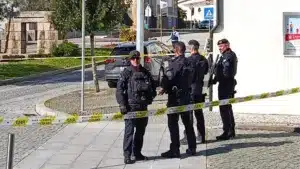 Tentative d'agression échouée s'est terminée par une menace de bombe à Aveiro. Engin détoné.