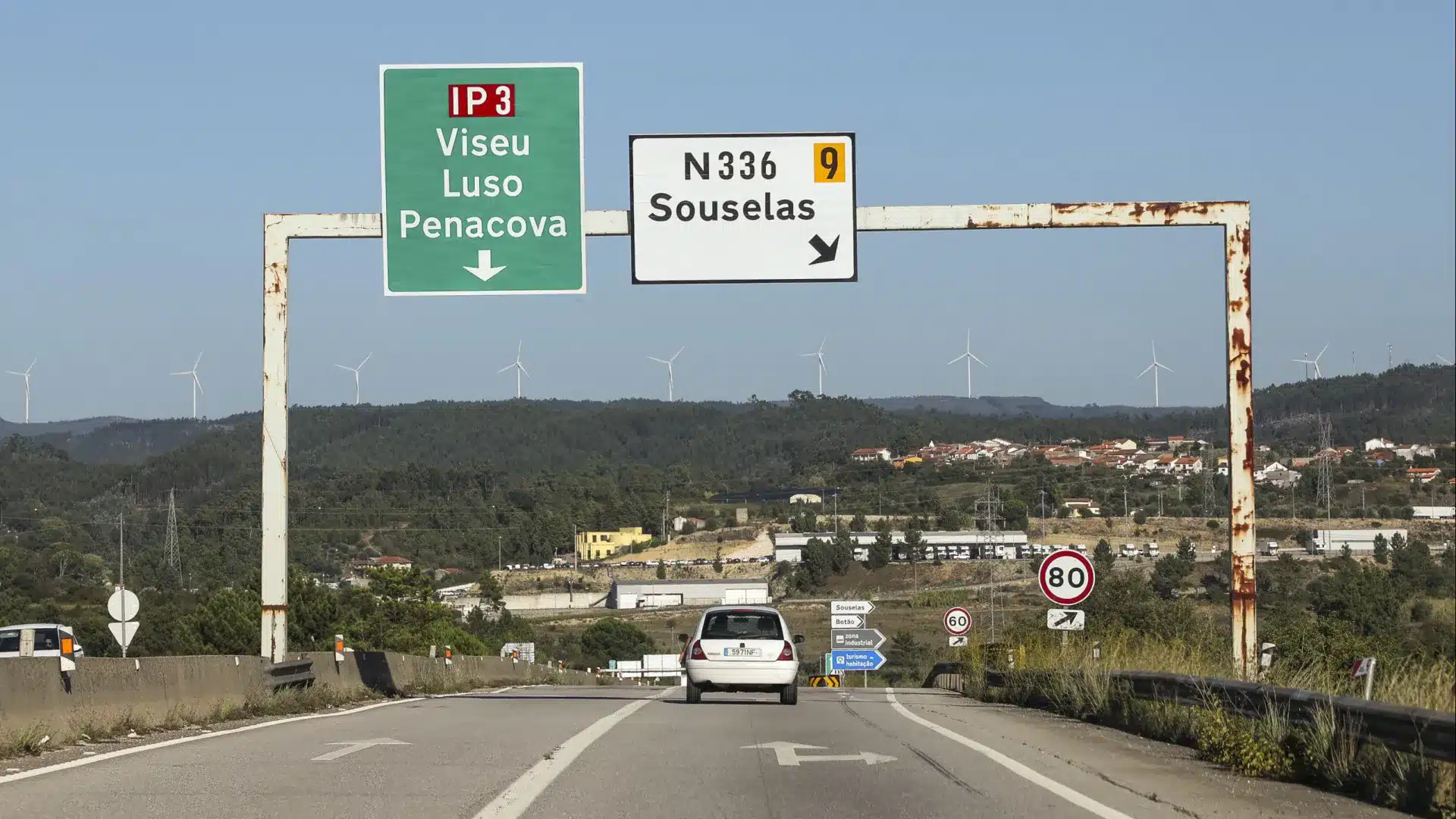 Travaux sur l'IP3 coupent la circulation à Santa Comba Dão, Tondela et Viseu.