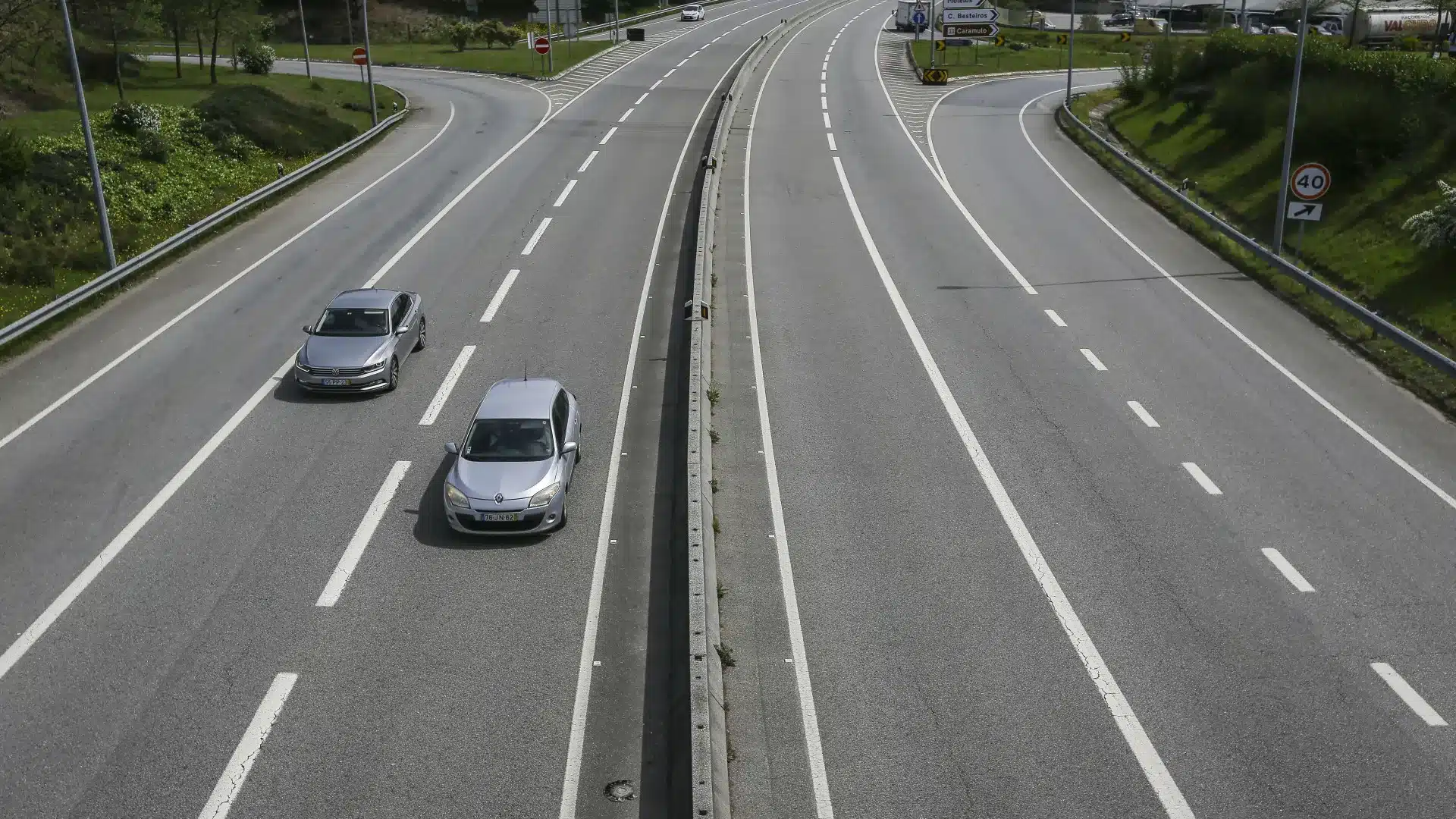 Travaux sur l'IP3 obligent à de nouveaux détours entre Santa Comba et Tondela. Quand ?