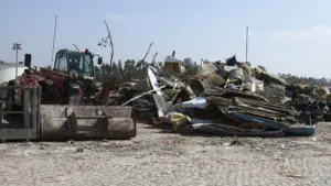 Vieira de Leiria "rame" pour récupérer ce que la tempête a emporté