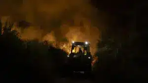 A1 rouverte dans le sens Sud-Nord, à Aveiro. Incendie en phase de résolution