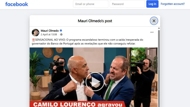 Attention : le gouverneur de la BdP et la SIC utilisés dans une annonce pour des profits fictifs.