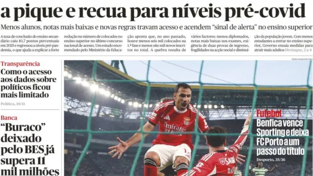 Aujourd'hui à la une : Fin du secondaire en baisse ; Affaire millionnaire annulée