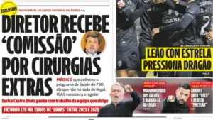 Aujourd'hui, à la une : Le directeur est payé pour des chirurgies supplémentaires ; Jeu atteint un nouveau record.