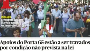 Aujourd'hui à la une : Soutiens du Porta 65 bloqués ; Fisc surveille liste VIP