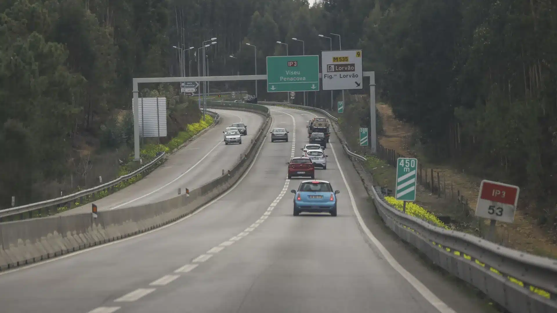 Circulation sur le IP3 coupée dans la nuit de mardi à mercredi à Tondela.