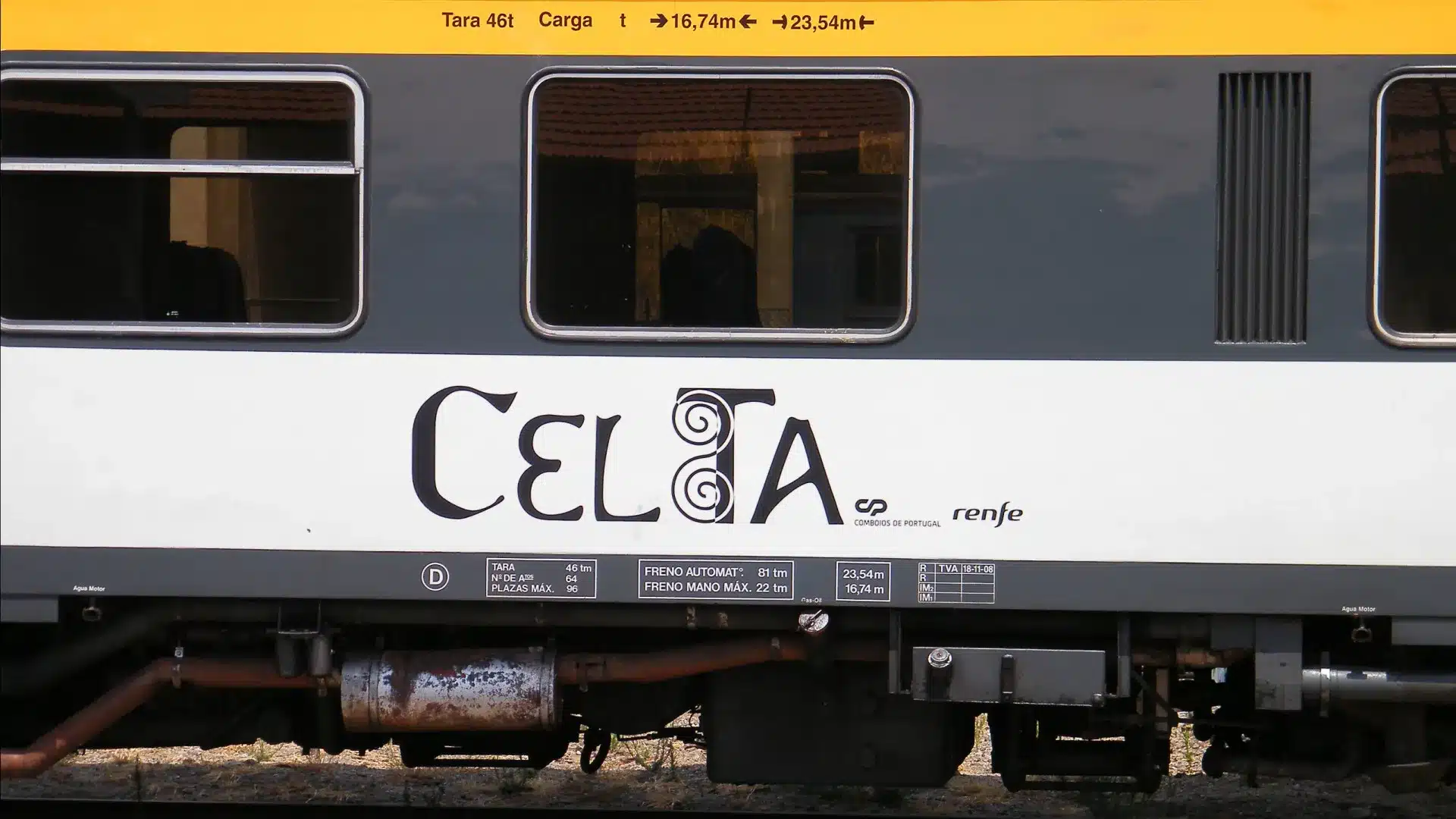Comboio Celta avec transbordement routier en Galice pendant un an à partir d'aujourd'hui.