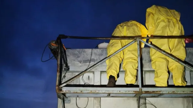 Dupla identifiée pour déversement illégal de déchets près de la ria à Murtosa