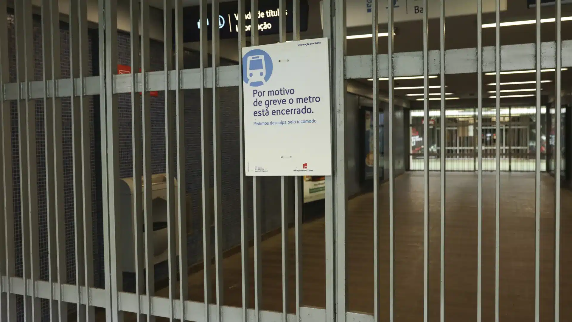 Grève dans le métro de Lisbonne a eu une adhésion totale. Bien qu'il y ait eu un "dialogue", mais...