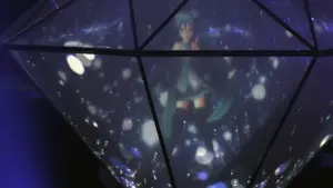 La chanteuse virtuelle japonaise Hatsune Miku se produit en novembre à Lisbonne.