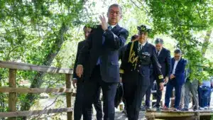 La compagnie d'assurance plante un arbousier à Proença-a-Nova (après le passage d'intempéries)