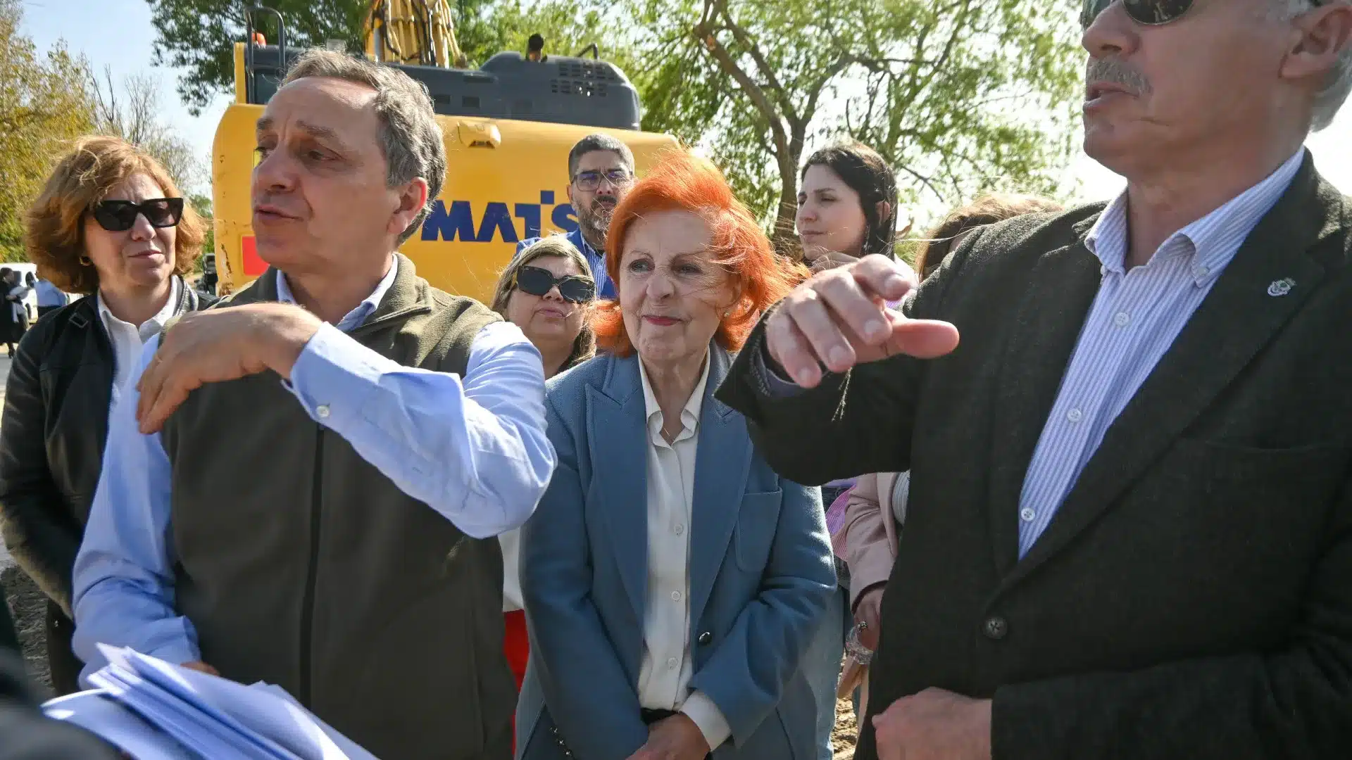 La ministre signe des contrats-programmes pour des travaux sur les rivières et digues du Tage.