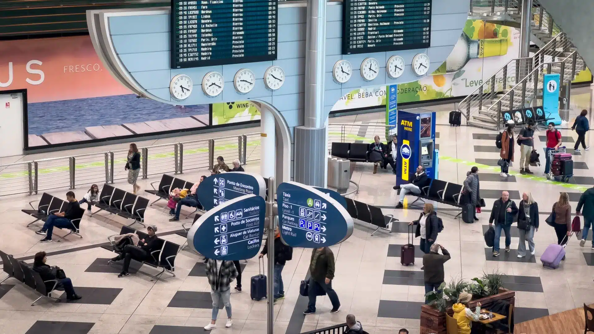 L'aéroport de Porto atteint un record de 16,9 millions de passagers.