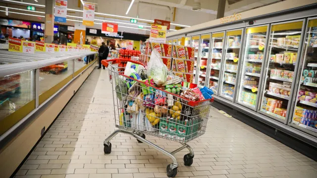 Le panier alimentaire dépasse 260 euros et atteint un nouveau maximum.