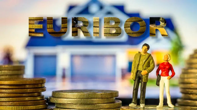 Le taux Euribor baisse à trois mois, mais monte à six et douze mois.