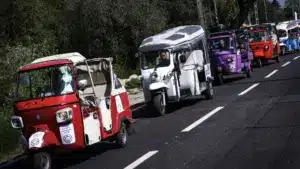 Les guides d'animation touristique manifestent à Sintra.