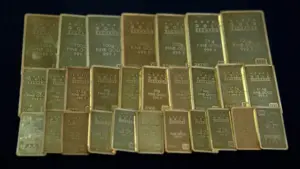 Les prix de l'or et de l'argent retrouvent les niveaux d'il y a un mois.