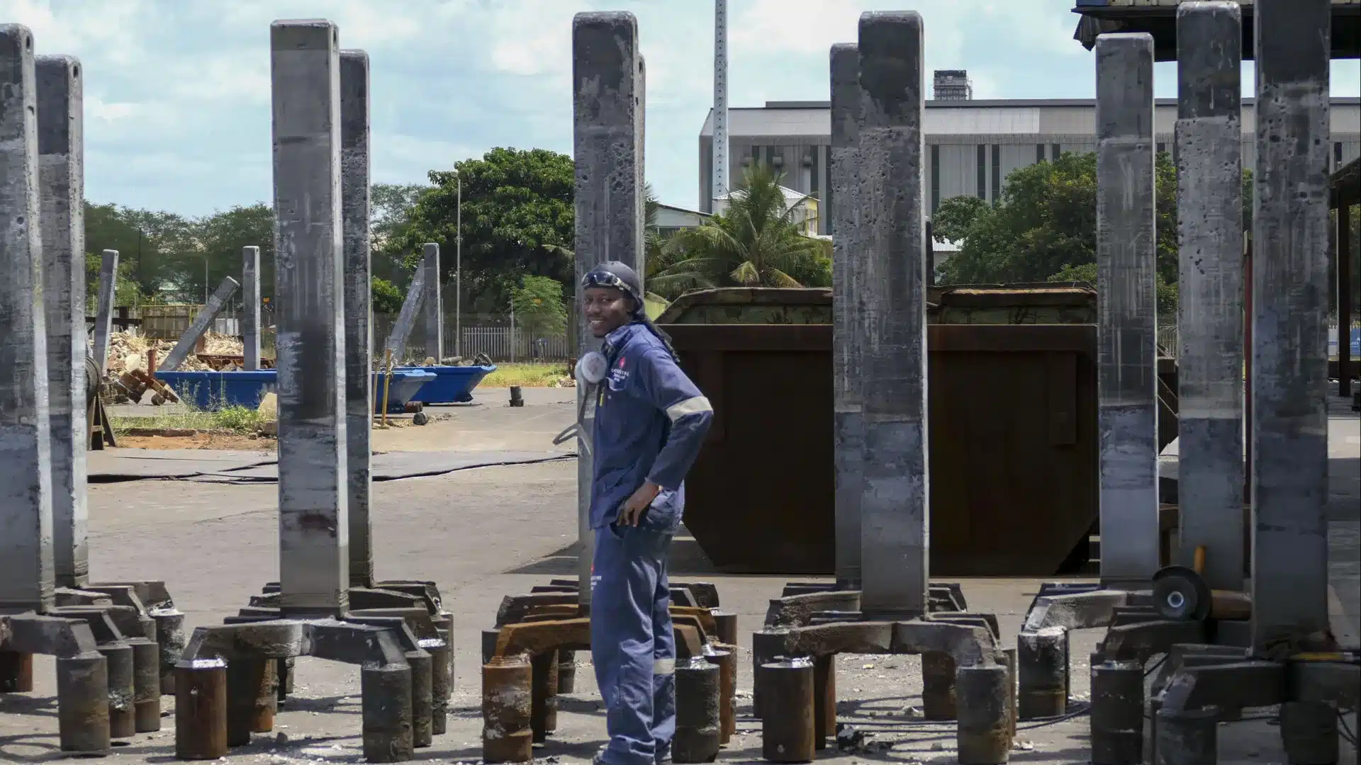 L'exportation d'aluminium par le Mozambique a augmenté à 1,170 milliards.