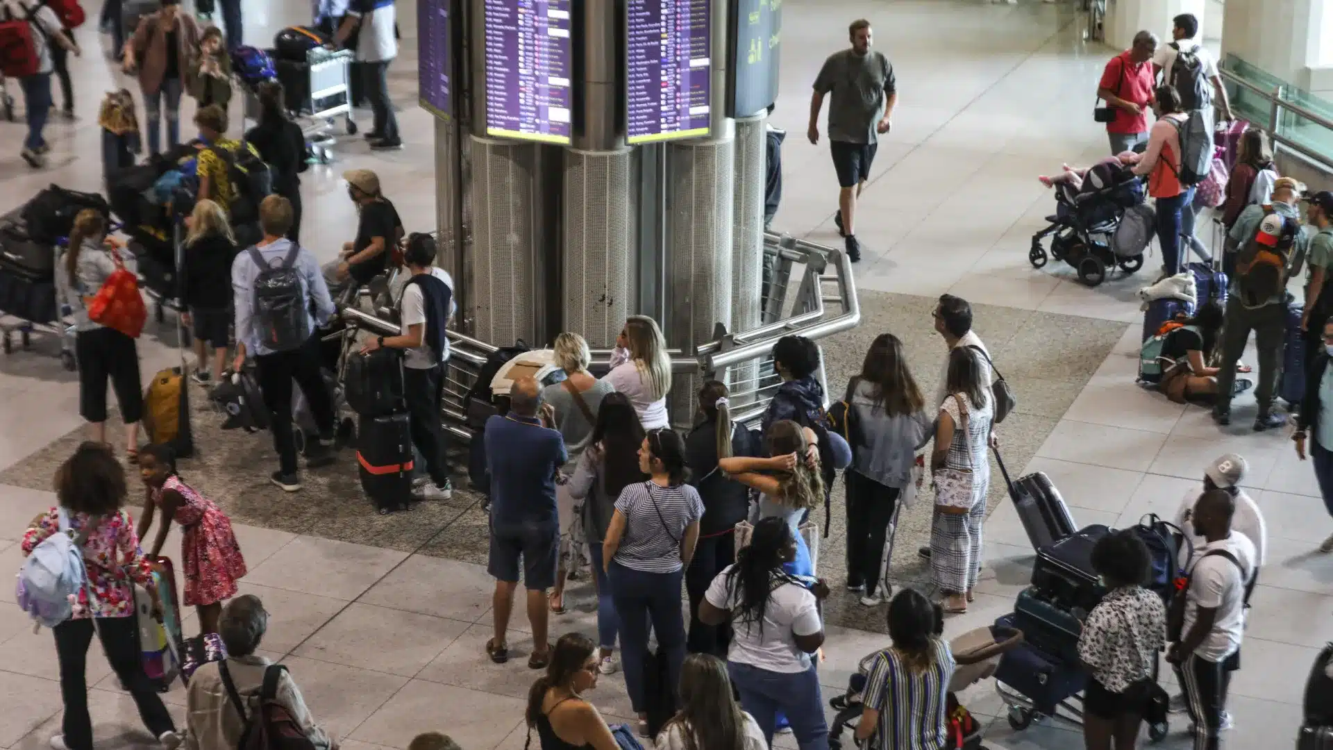Nouveau record : Il n'y a jamais eu autant de passagers dans les aéroports nationaux.