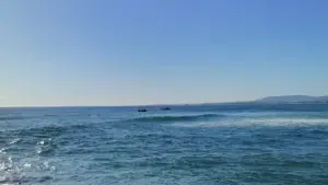 Recherches pour le jeune disparu sur la plage de Costa da Caparica reprises.