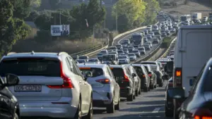 Reouverte à la circulation sur l'A5 à l'échangeur d'Alvide en direction de Lisbonne-Cascais.