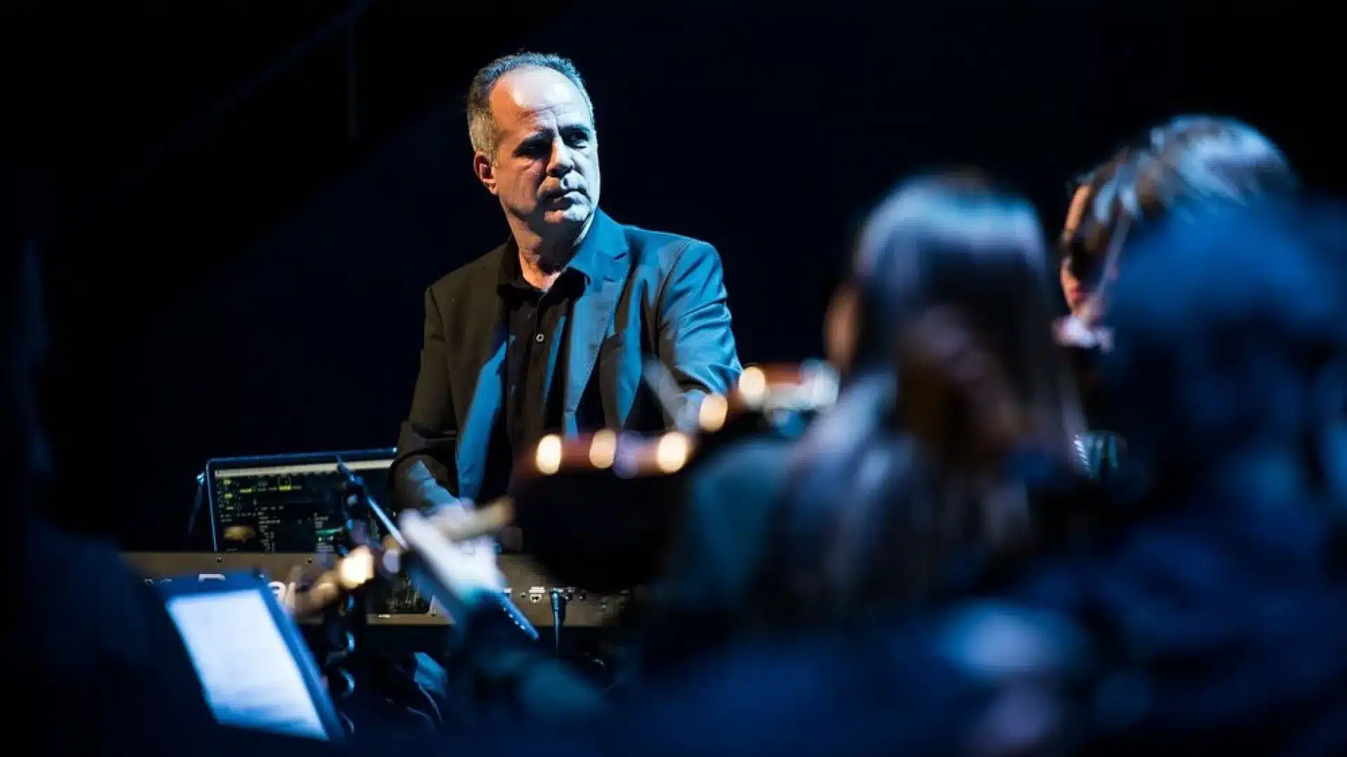 Rodrigo Leão lors du premier anniversaire du Centre des Arts de Vale de Cambra