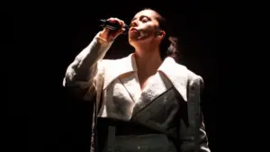 Sara Correia, Fernando Daniel et Xutos à la Foire de Oliveira do Hospital