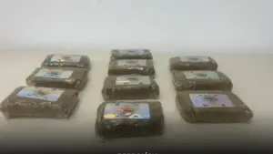 Un homme arrêté avec plus de 2 000 doses de haschisch à Faro