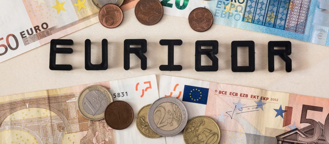 Crédit immobilier : Les Euribor sont en baisse pour toutes les échéances.