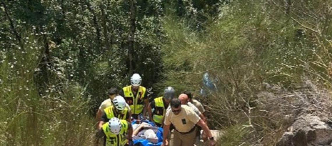 Deux personnes secourues après être tombées dans les cascades du Gerês.