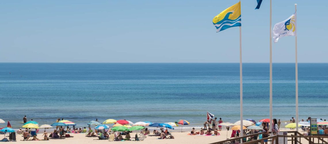Il y a trois plages de l'Algarve interdites à la baignade. L'eau est contaminée.