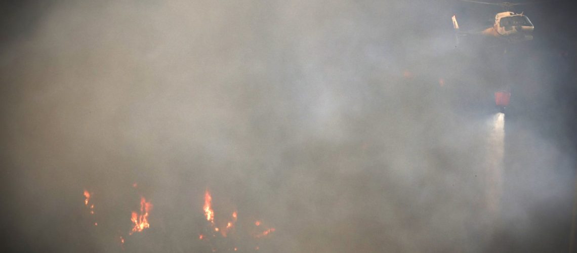 Incendie à Sintra mobilise plus de 100 agents. Les images