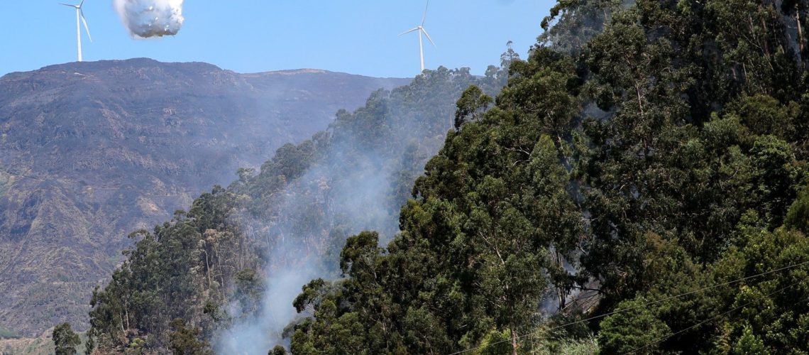 La Protection Civile de Madère alerte sur le danger d'incendies en raison de la chaleur.