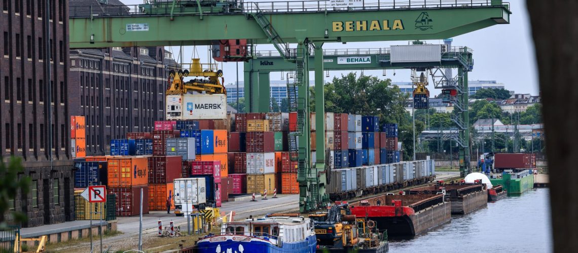 L'économie allemande se contracte de 0,1 % au 2e trimestre.