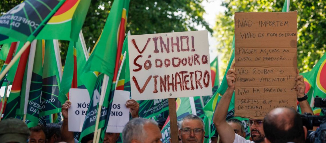 Les viticulteurs du Douro se rendent à Lisbonne pour demander des mesures au gouvernement.