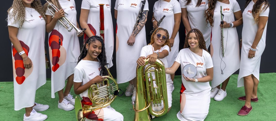 L'orchestre des étudiantes de Rio a joué au Alive : "Une très grande opportunité".