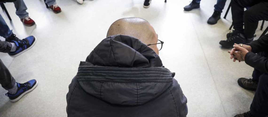 Mais jeunes avec des addictions et des problèmes psychiatriques à la Communauté Vie et Paix