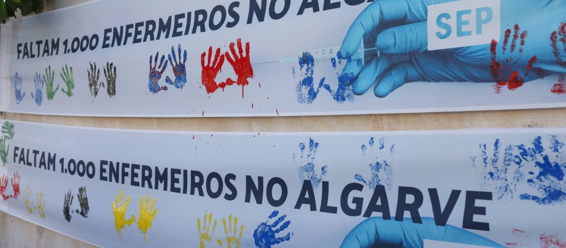 Médecins, infirmiers et professionnels de la santé en grève en Algarve