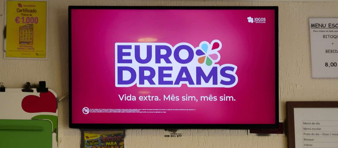 Premier prix de l'EuroDreams en route vers le Portugal