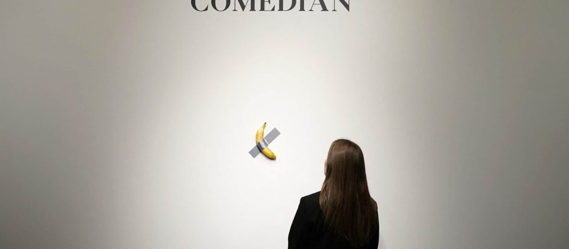 Un visiteur de musée en France a mangé la banane de l'œuvre 'Comedian' de Cattelan.