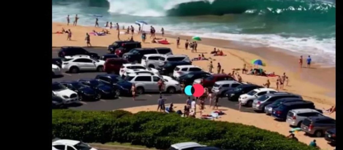 Vidéo de "vague géante en Algarve" ? C'est faux et cela a été généré par IA